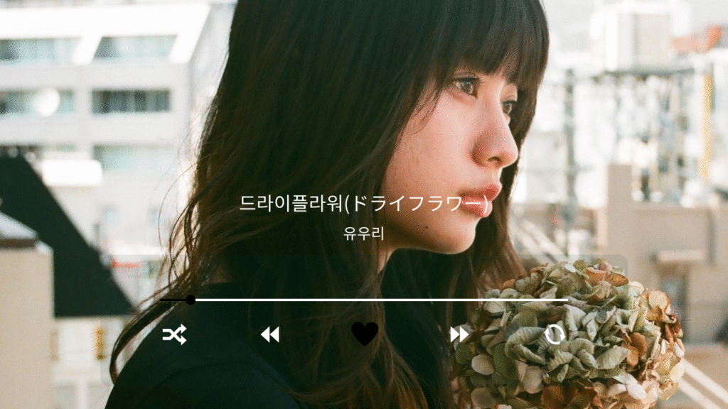 유우리(Yuuri) 드라이플라워(ドライフラワー)